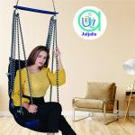 Cheerful Blue Jhula | Comfortable Indoor & Outdoor Hammock Swing | Supports 200 Kg