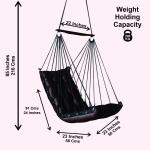 Classic Coffee-Coloured Jhula | Handwoven Hammock Swing for Indoor & Outdoor | Holds 200 Kg